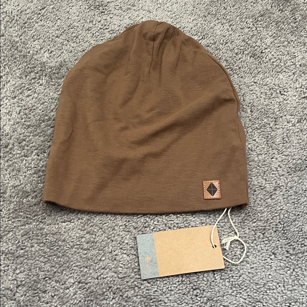 Kyte BABY Coffee Bamboo Beanie Hat